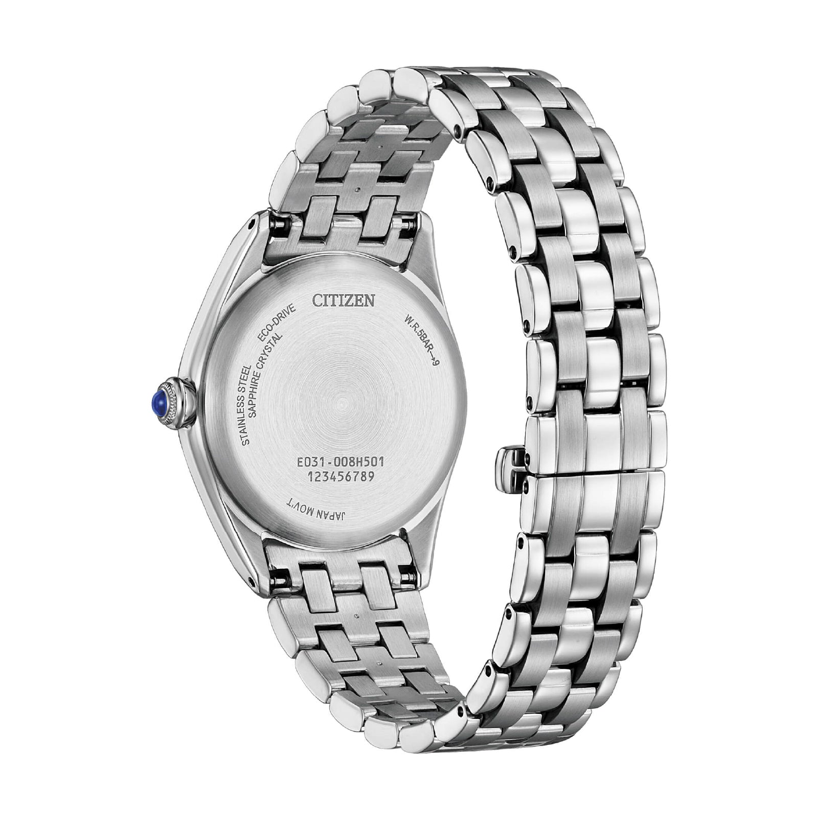Orologio solo tempo Citizen in acciaio e quadrante madreperla MISURA UNICA