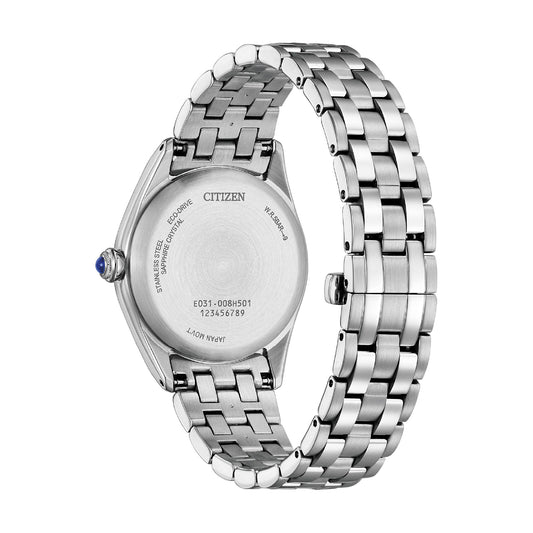 Orologio solo tempo Citizen in acciaio e quadrante salmone MISURA UNICA
