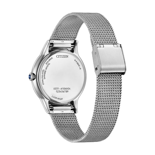 Orologio solo tempo Citizen acciaio color argento e madreperla MISURA UNICA