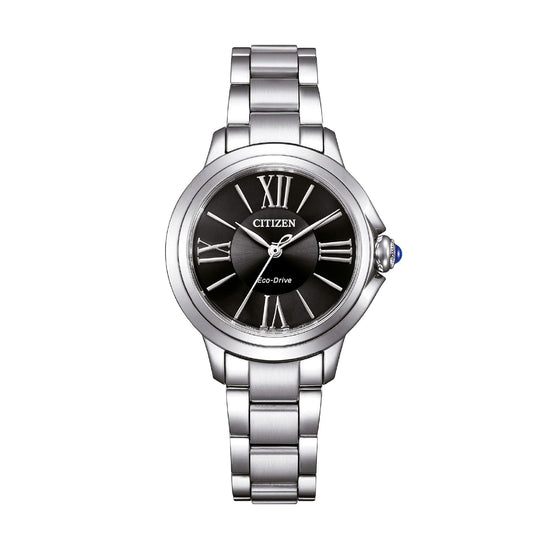 Orologio solo tempo Citizen con quadrante nero da donna MISURA UNICA