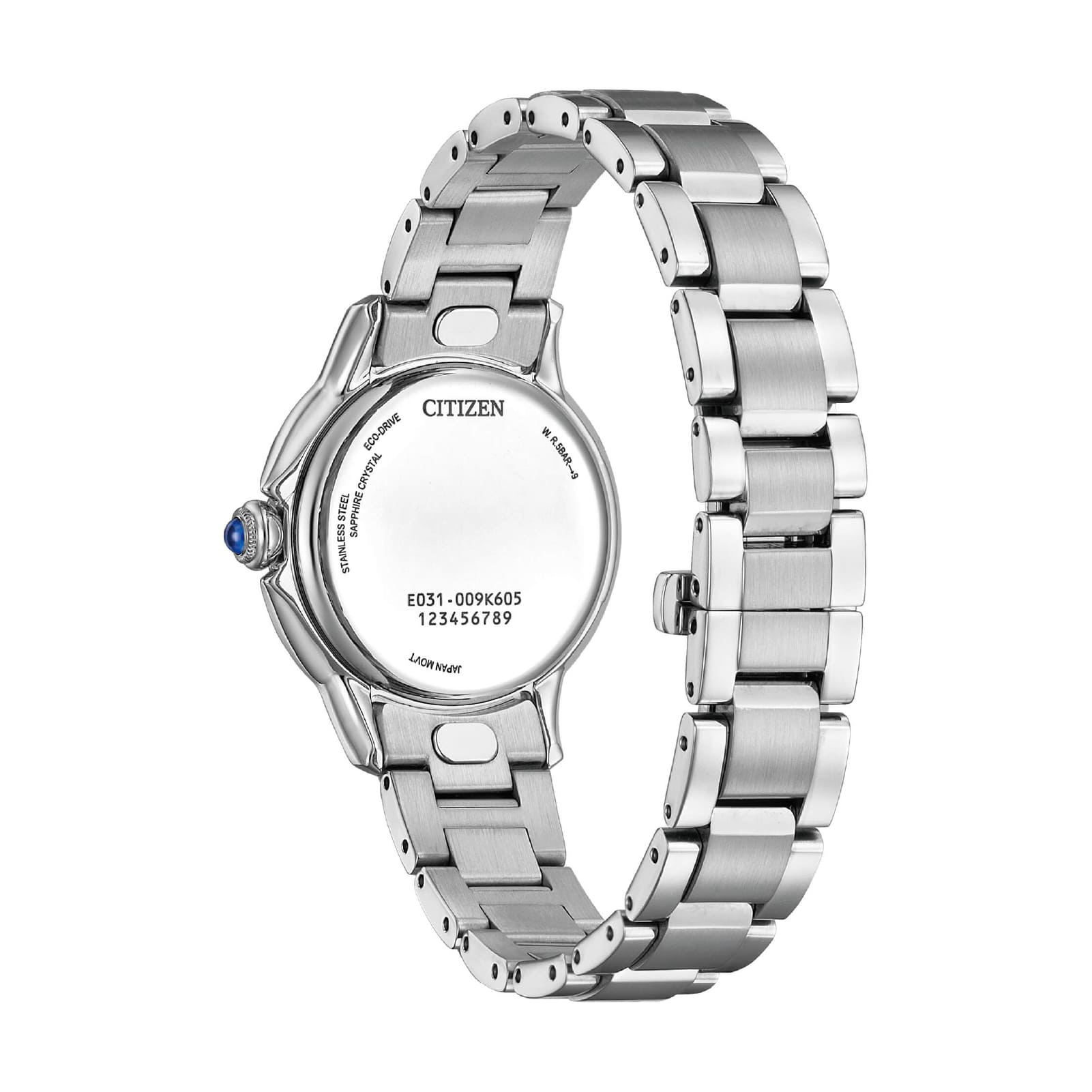 Orologio solo tempo Citizen con quadrante nero da donna MISURA UNICA