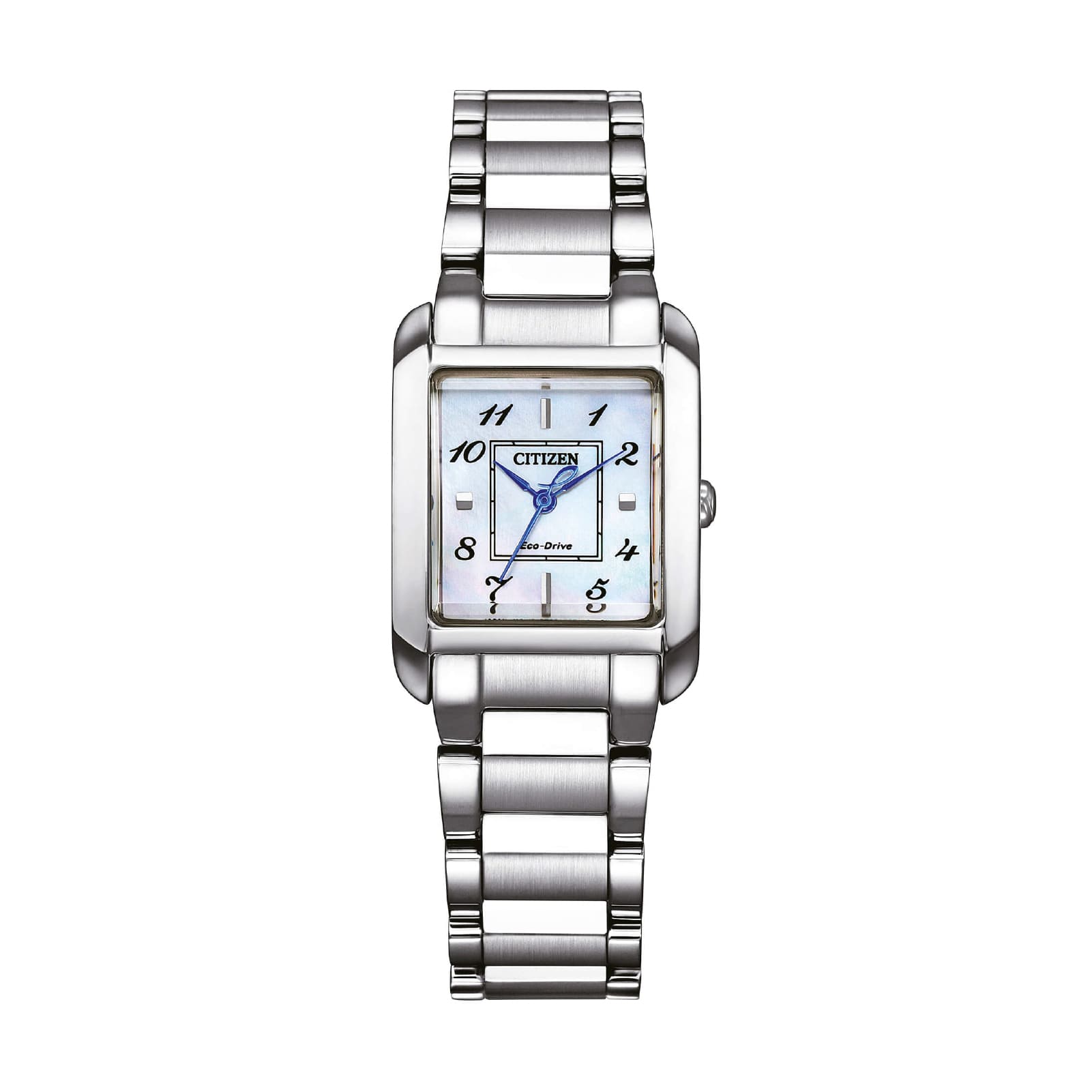 Orologio solo tempo Citizen Square con quadrante bianco MISURA UNICA