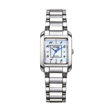 Orologio solo tempo Citizen Square con quadrante bianco MISURA UNICA