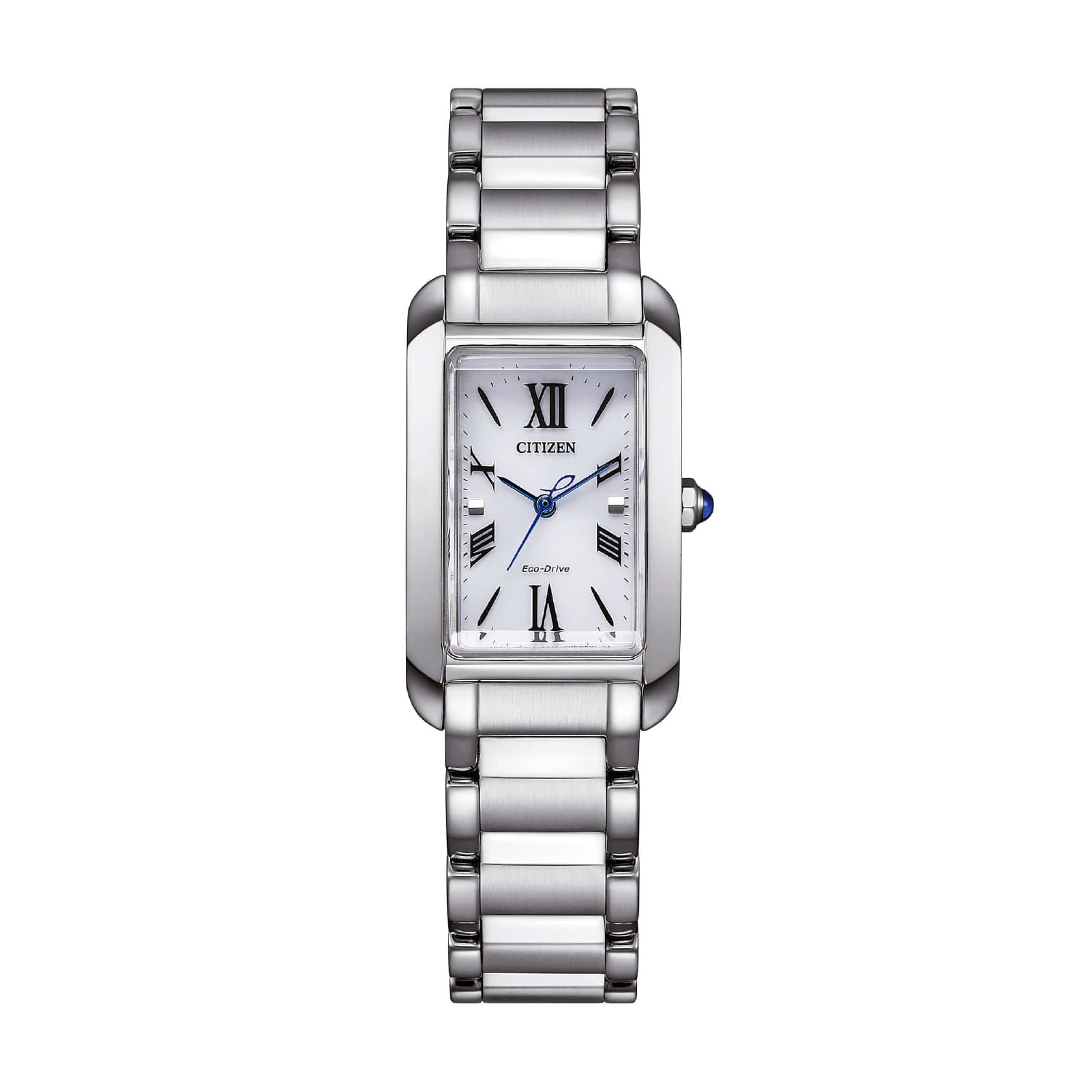 Orologio solo tempo Citizen EL Square con quadrante bianco MISURA UNICA