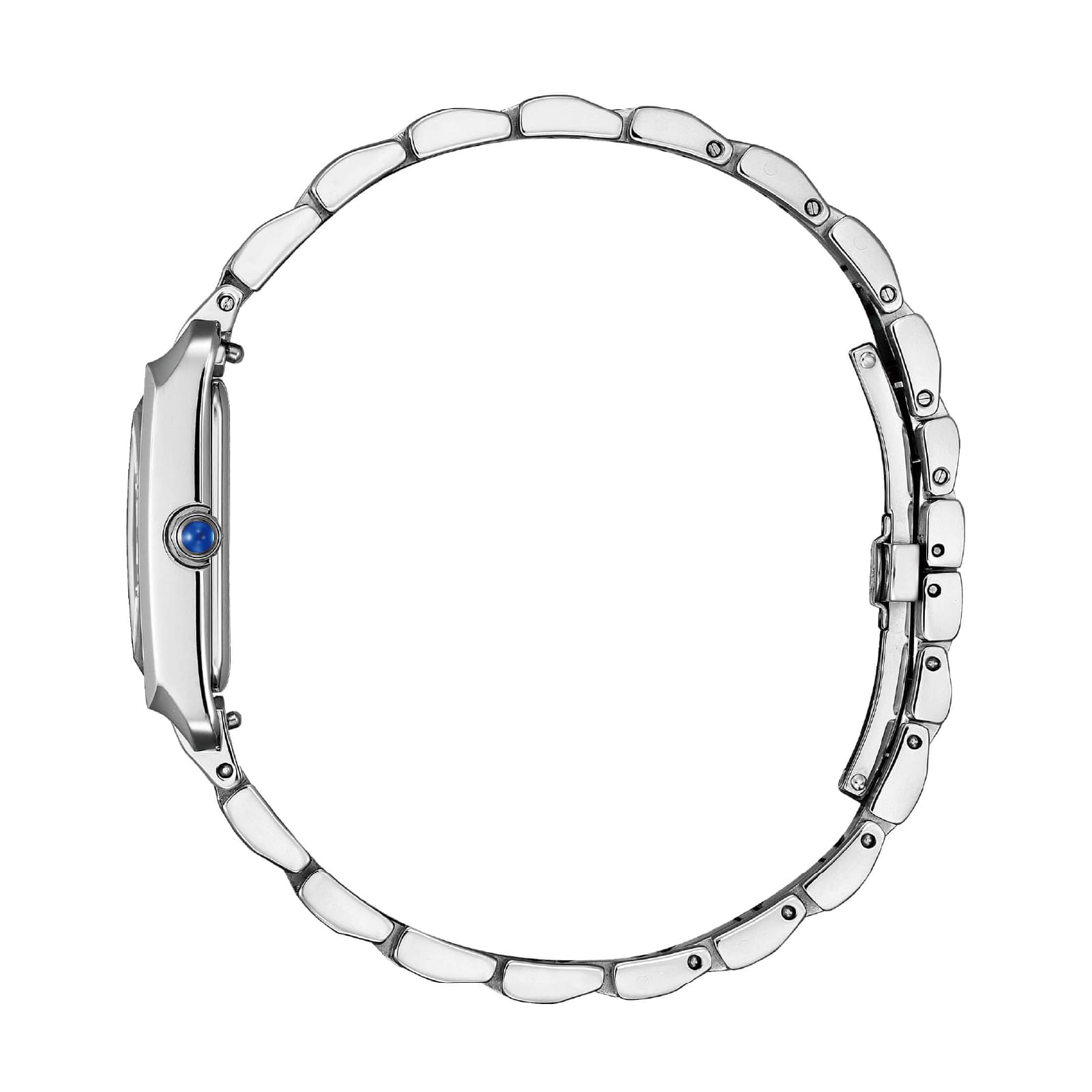 Orologio solo tempo Citizen EL Square con quadrante bianco MISURA UNICA