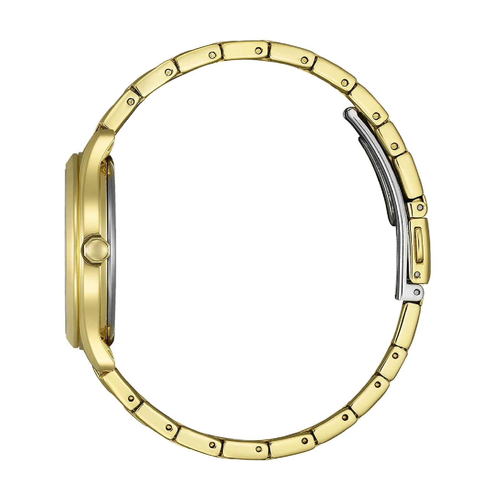 Orologio Citizen Eco drive acciaio dorato quadrante verde donna MISURA UNICA