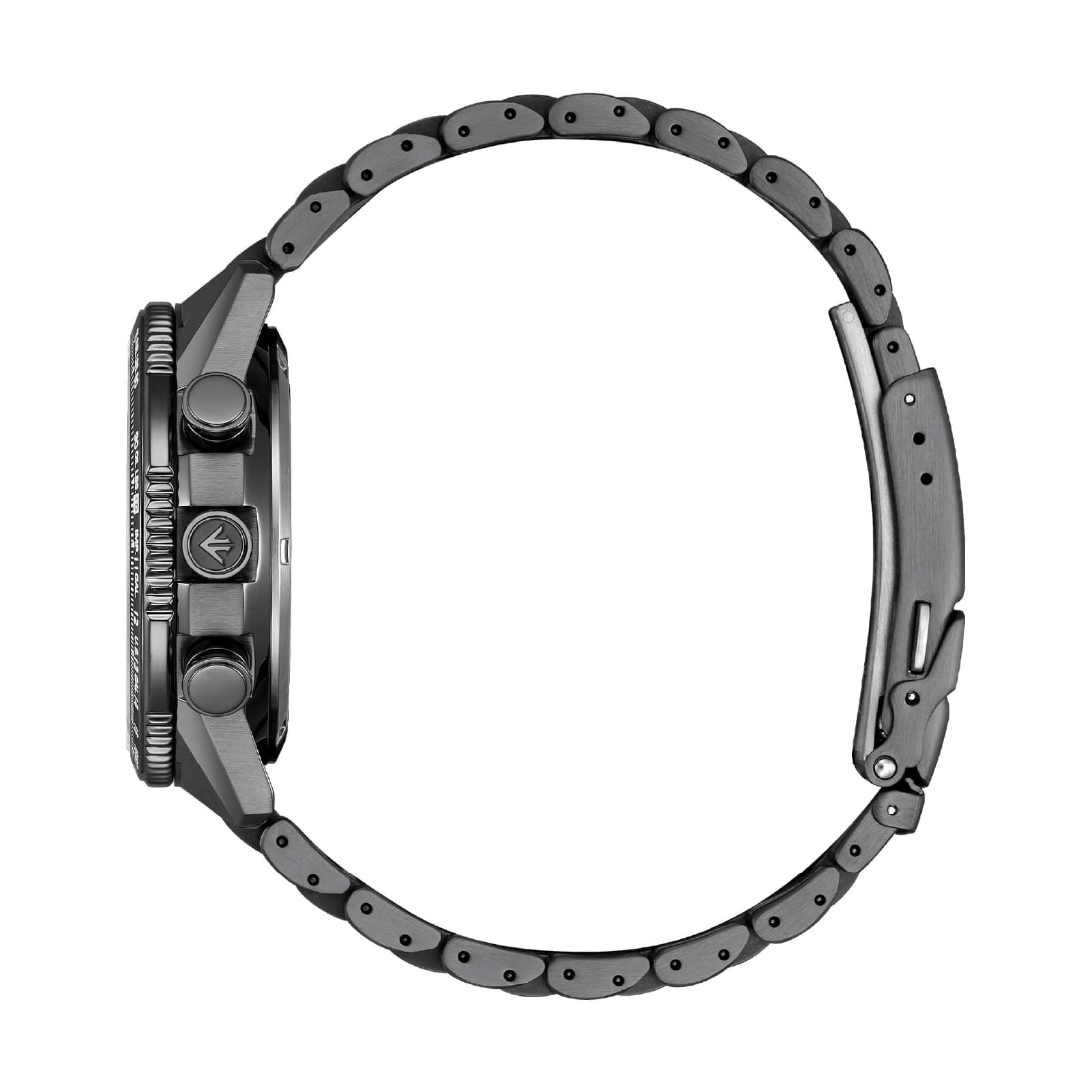 Orologio multifunzione Citizen con quadrante nero da uomo MISURA UNICA