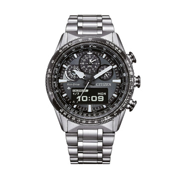 Orologio multifunzione Citizen Skyhawk U830 in acciaio da uomo MISURA UNICA