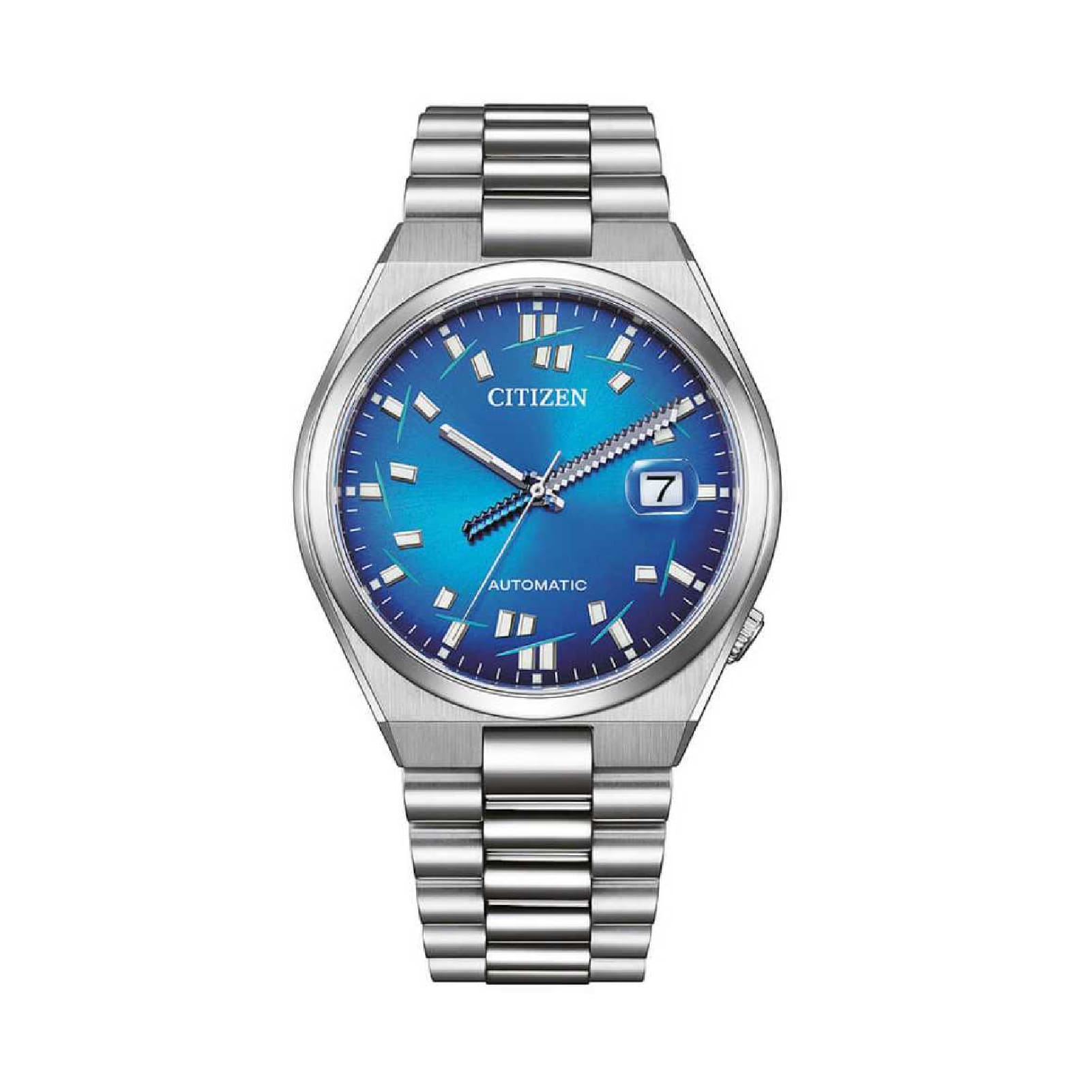 Orologio solo tempo Citizen Tsuyosa con quadrante azzurro