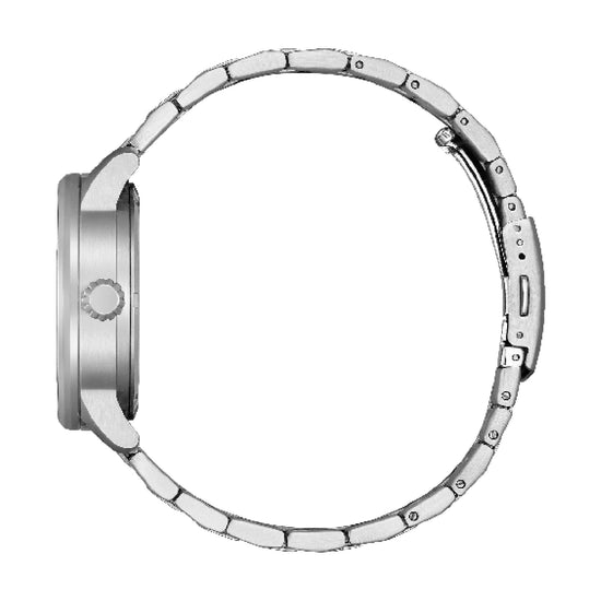 Orologio uomo meccanico Citizen acciaio quadrante grigio MISURA UNICA