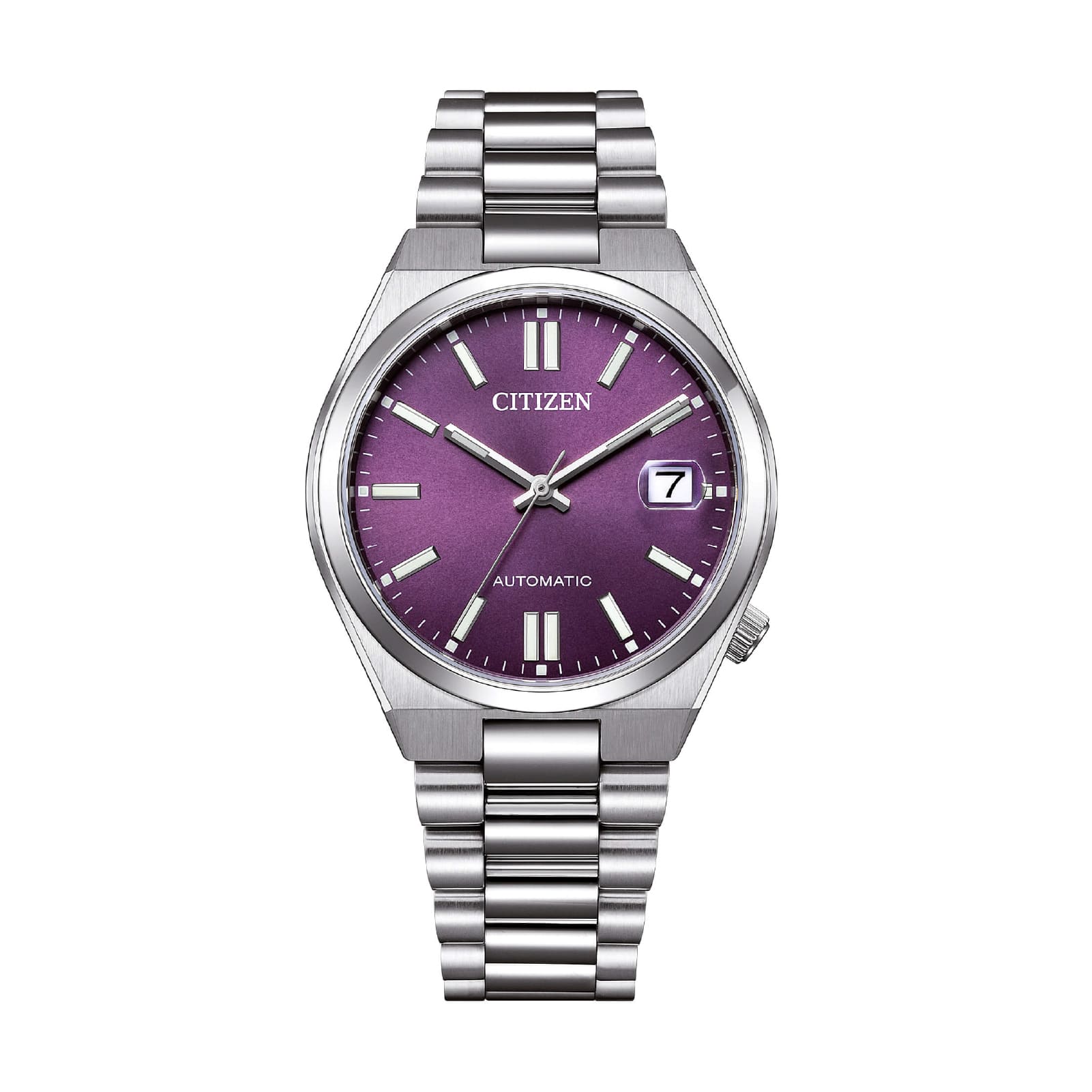 Orologio solo tempo Citizen con quadrante viola da uomo MISURA UNICA