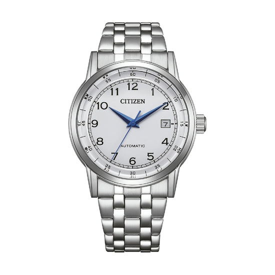 Orologio solo tempo Citizen in acciaio con quadrante bianco MISURA UNICA