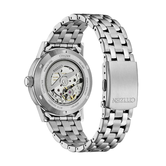 Orologio solo tempo Citizen in acciaio con quadrante bianco MISURA UNICA