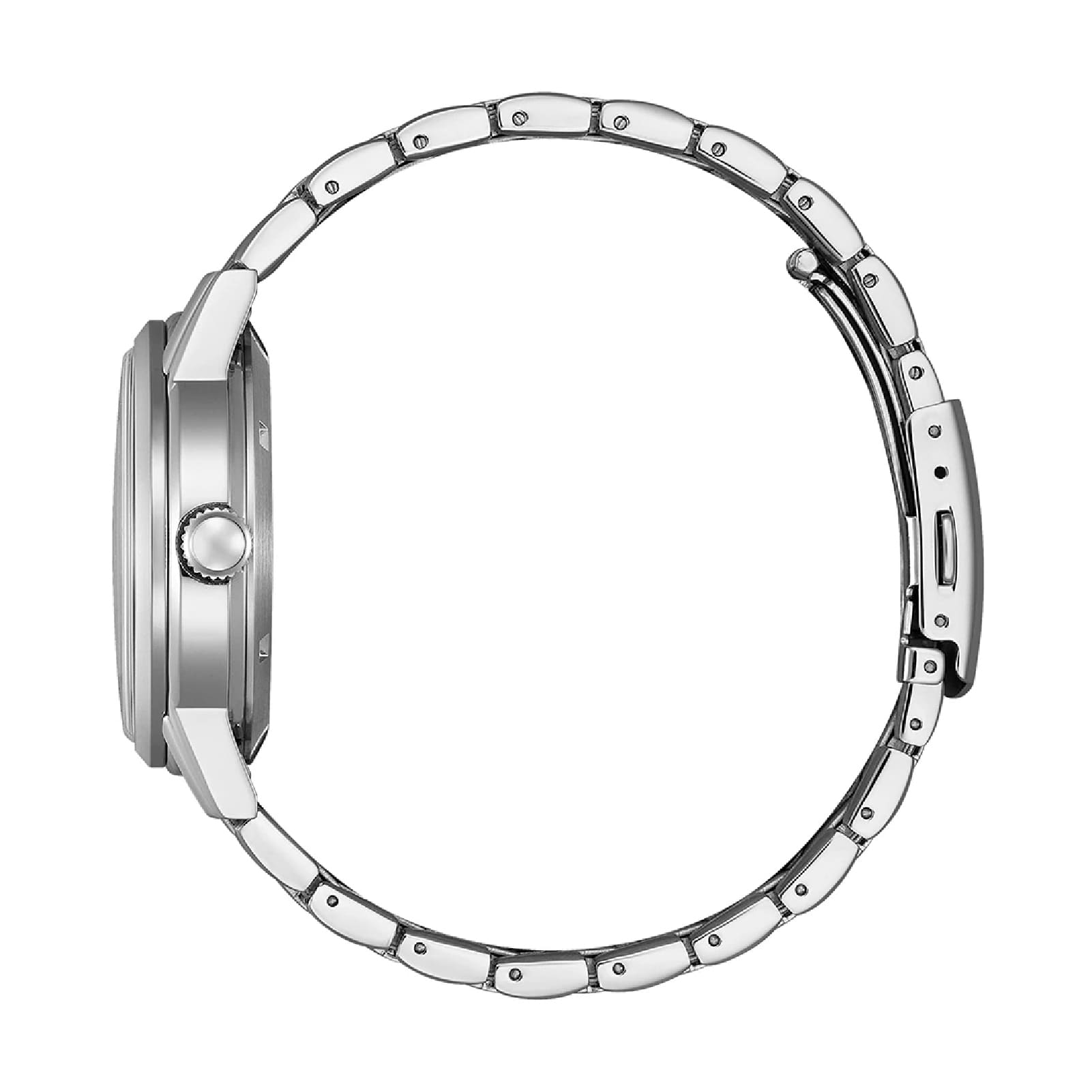 Orologio solo tempo Citizen in acciaio con quadrante bianco MISURA UNICA