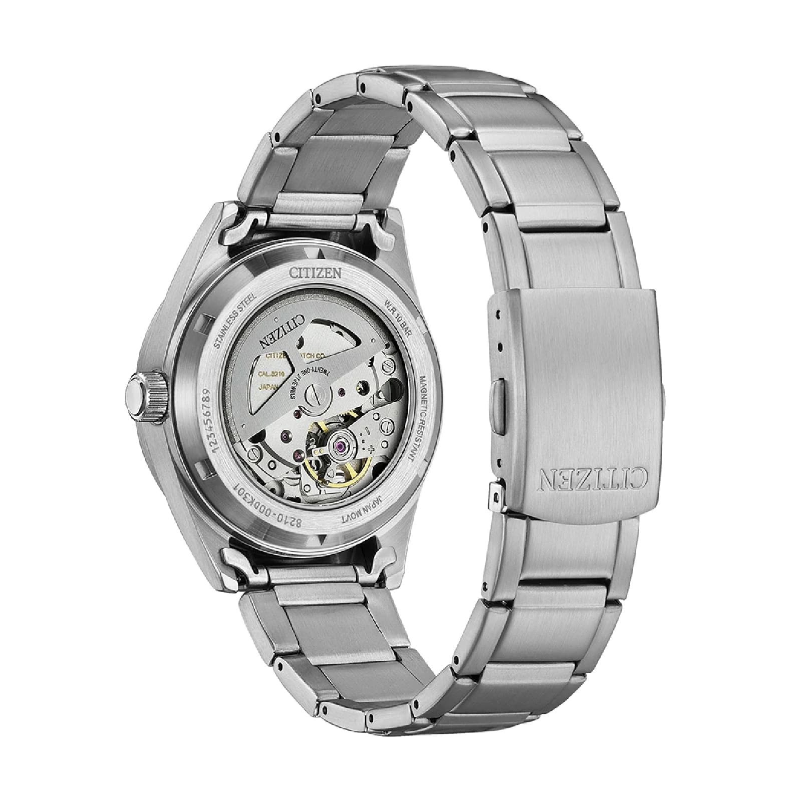 Orologio solo tempo Citizen quadrante verde in acciaio 38,5 mm MISURA UNICA
