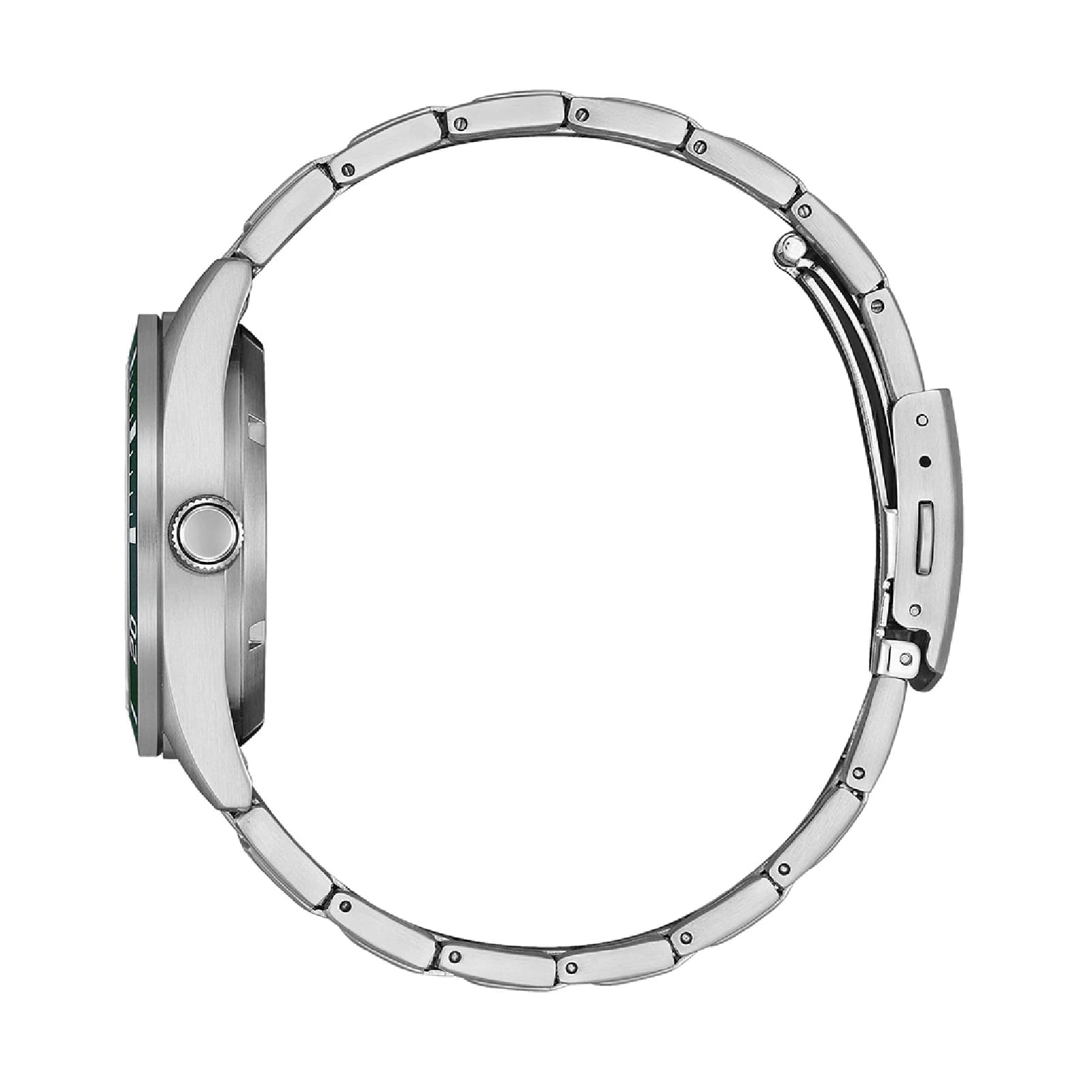Orologio solo tempo Citizen quadrante verde in acciaio 38,5 mm MISURA UNICA
