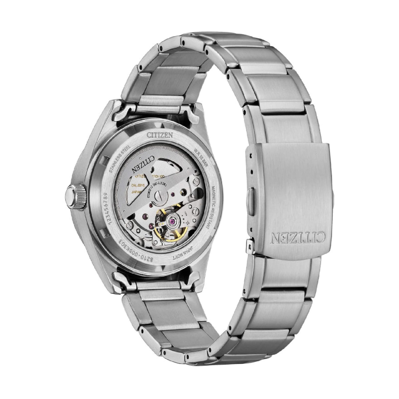 Orologio solo tempo Citizen in acciaio con quadrante blu MISURA UNICA