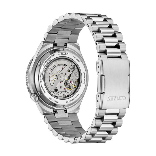 Orologio solo tempo Citizen Tsuyosa con quadrante  verde MISURA UNICA
