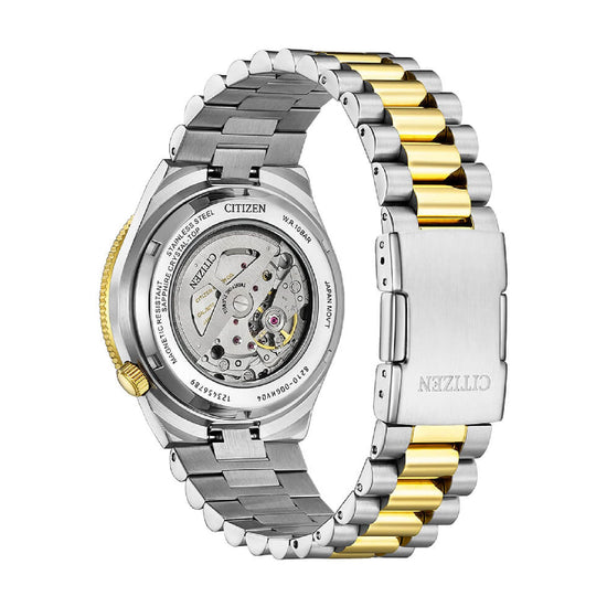 Orologio solo tempo Citizen Tsuyosa con bracciale bicolore MISURA UNICA