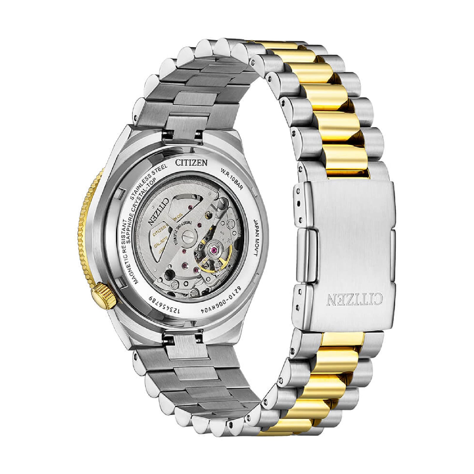 Orologio solo tempo Citizen Tsuyosa con bracciale bicolore MISURA UNICA
