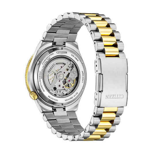 Orologio solo tempo Citizen Tsuyosa con bracciale bicolore MISURA UNICA