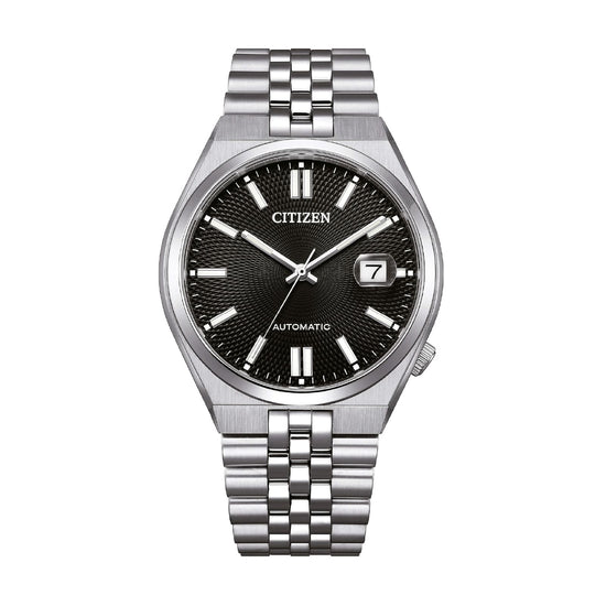 Orologio solo tempo Citizen con quadrante nero da uomo MISURA UNICA