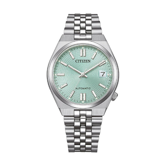 Orologio solo tempo Citizen Tsuyosa in acciaio e verde 37mm MISURA UNICA