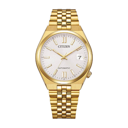 Orologio solo tempo Citizen Tsuyosa in acciaio e bianco 37mm MISURA UNICA