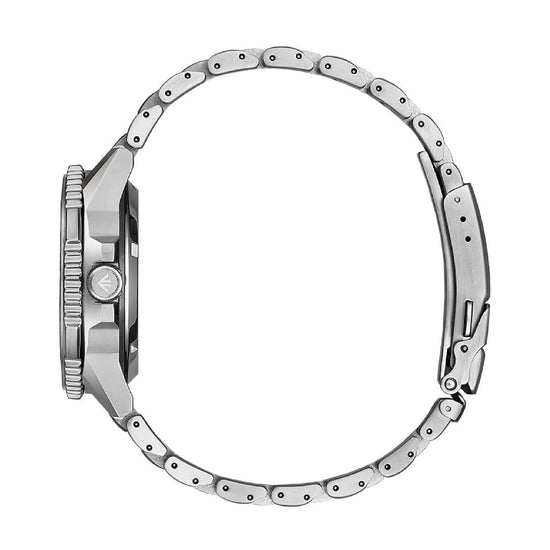 Orologio solo tempo Citizen Navihawk in acciaio e blu MISURA UNICA