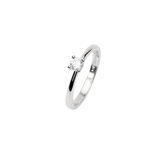 Anello solitario Mabina My Diamond in argento diamante 0,25ct 13