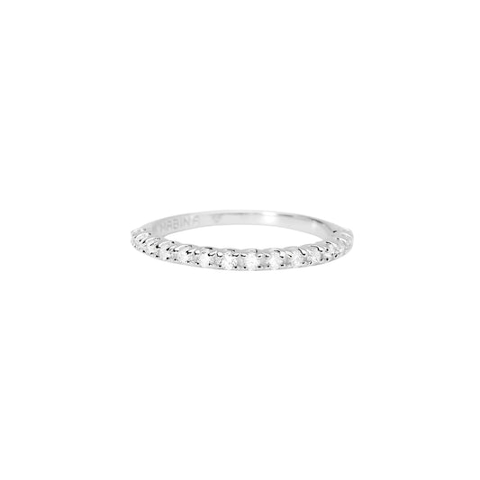 Anello veretta Mabina My Diamond in argento diamanti 0,18ct 13