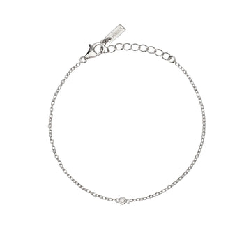 Bracciale Mabina con diamante Lab Grown centrale