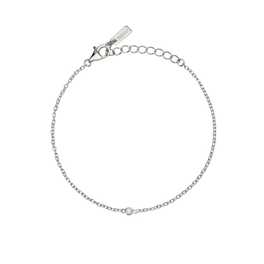 Bracciale Mabina con diamante Lab Grown centrale