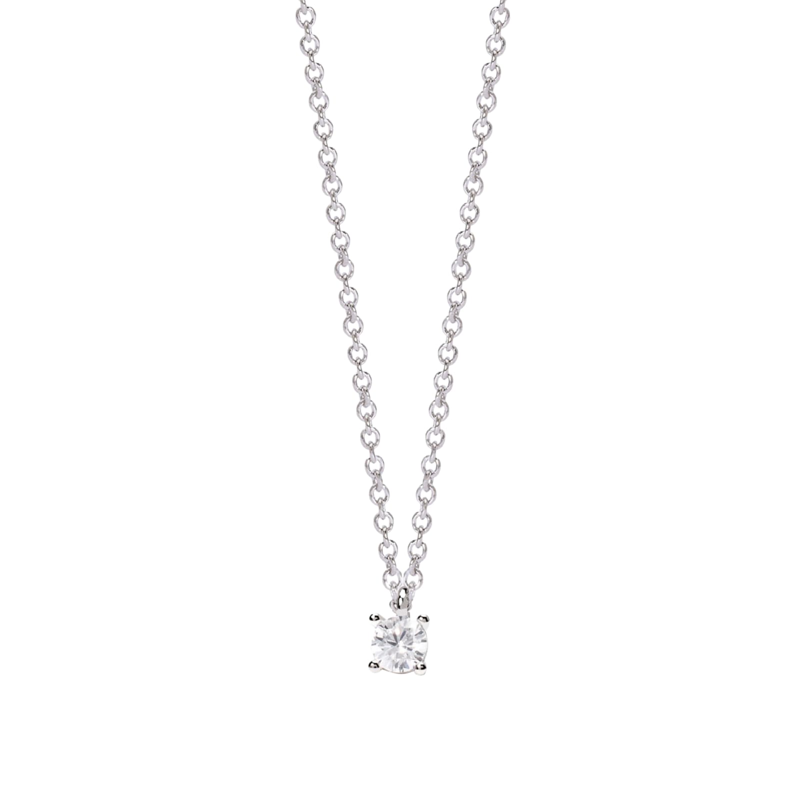 Collana Mabina con diamante Lab Grown incastonato