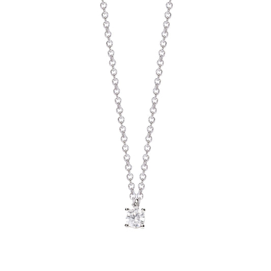 Collana Mabina con diamante Lab Grown incastonato