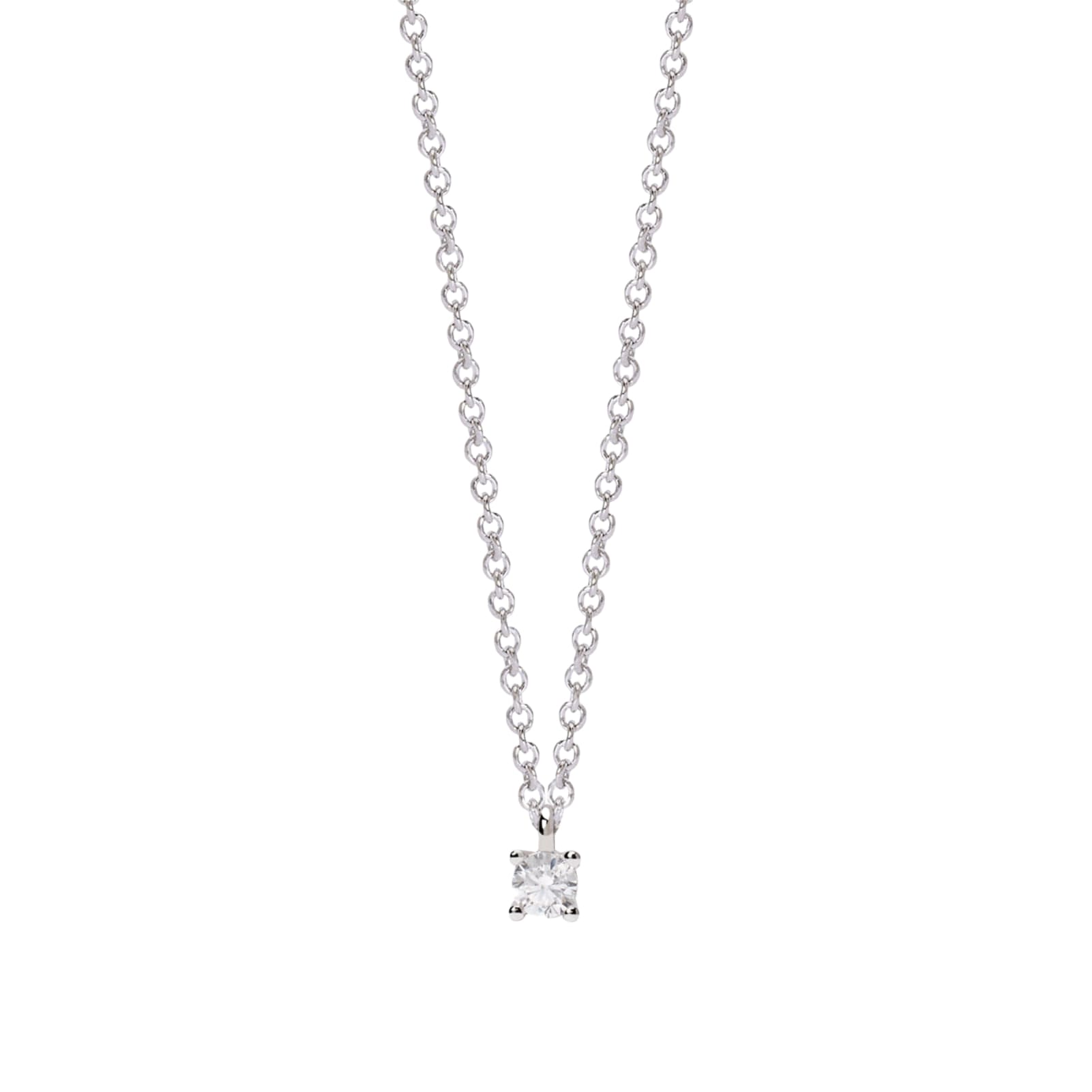 Collana Mabina con diamante Lab Grown incastonato