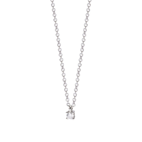 Collana Mabina con diamante Lab Grown incastonato