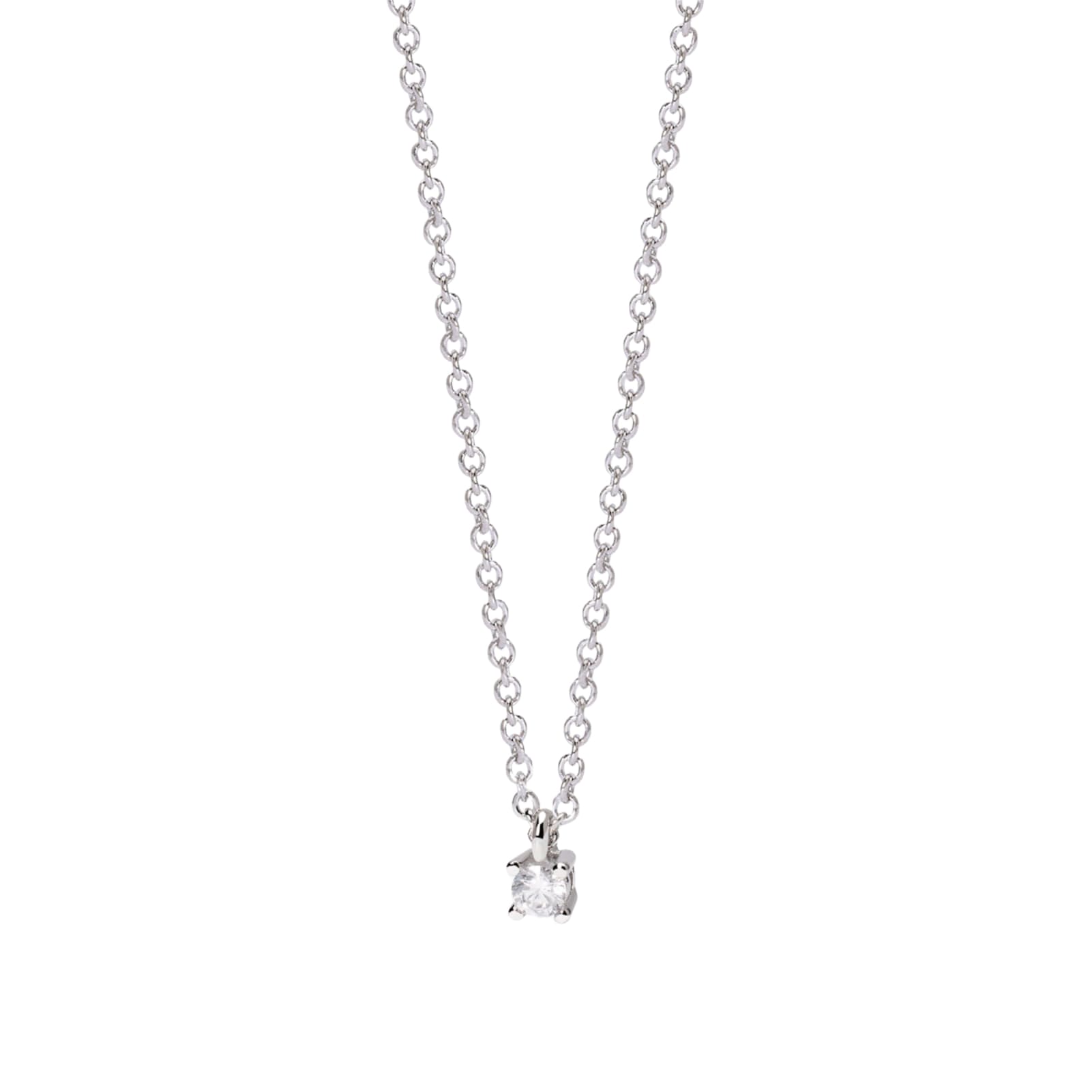 Collana Mabina con diamante Lab Grown incastonato