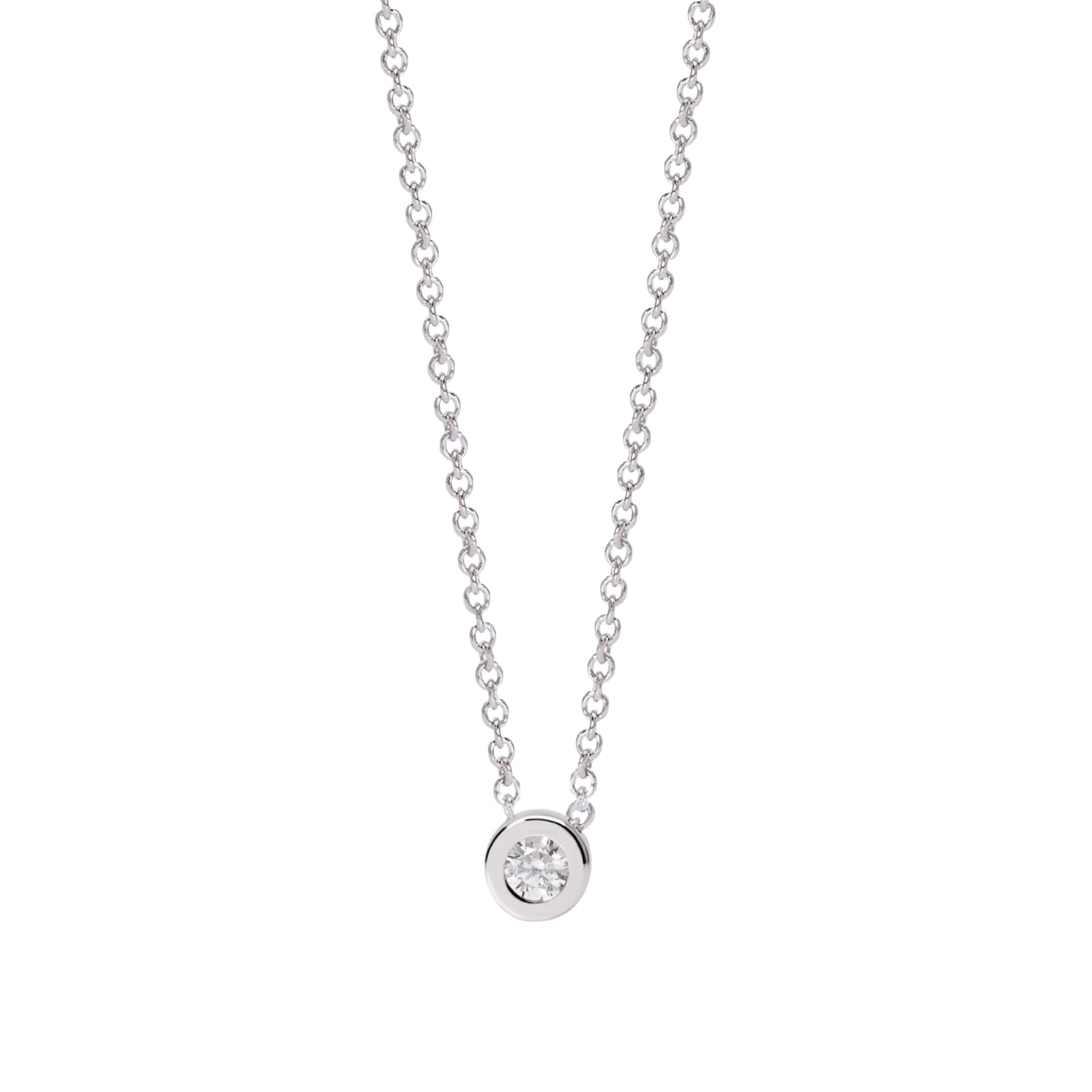 Collana Mabina con diamante Lab Grown pendente