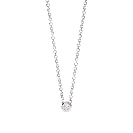 Collana Mabina con diamante Lab Grown incastonato