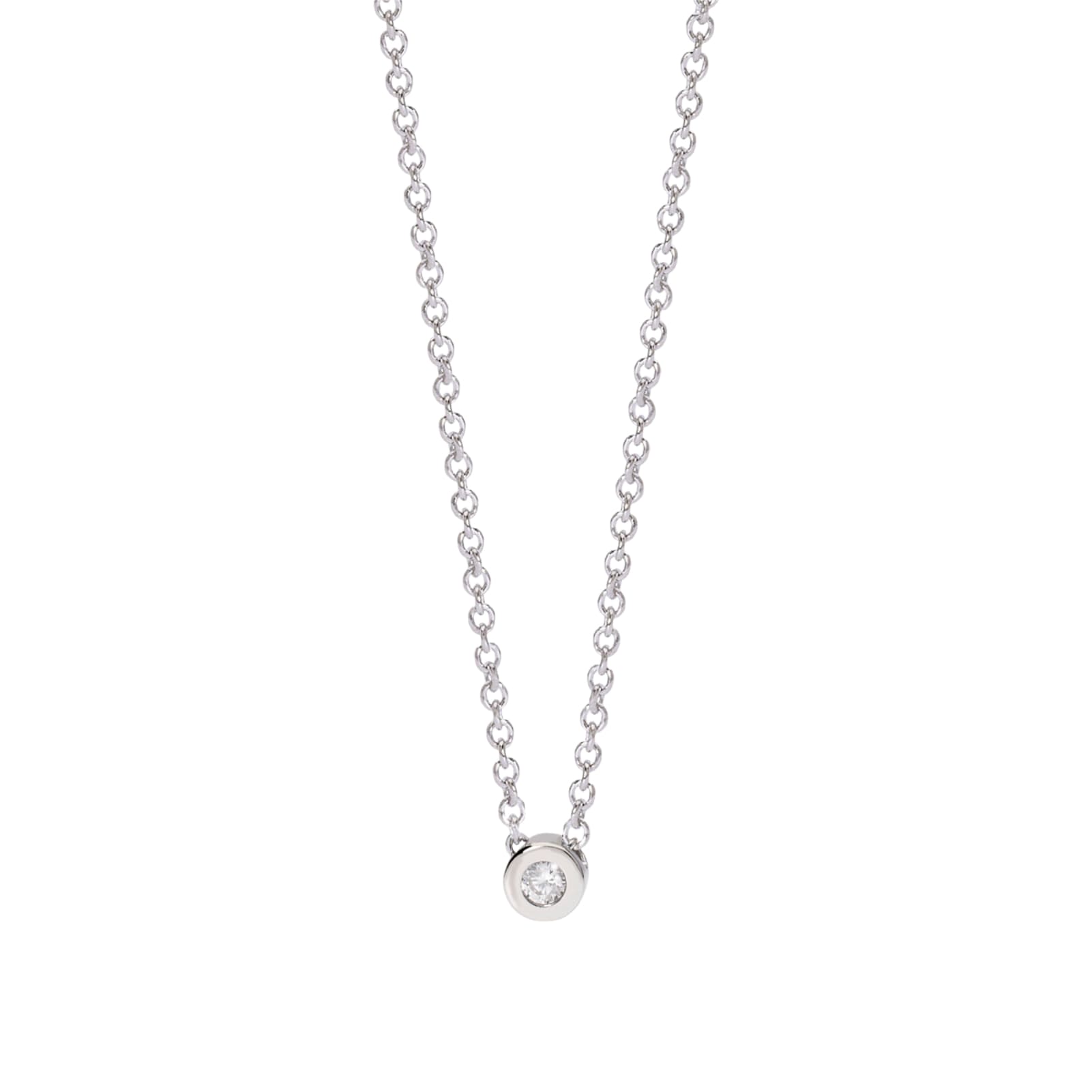 Collana Mabina con diamante Lab Grown incastonato