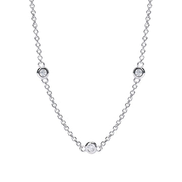 Collana Mabina con diamanti 