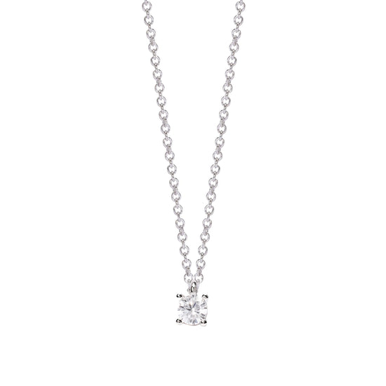 Collana Mabina con diamante Lab Grown