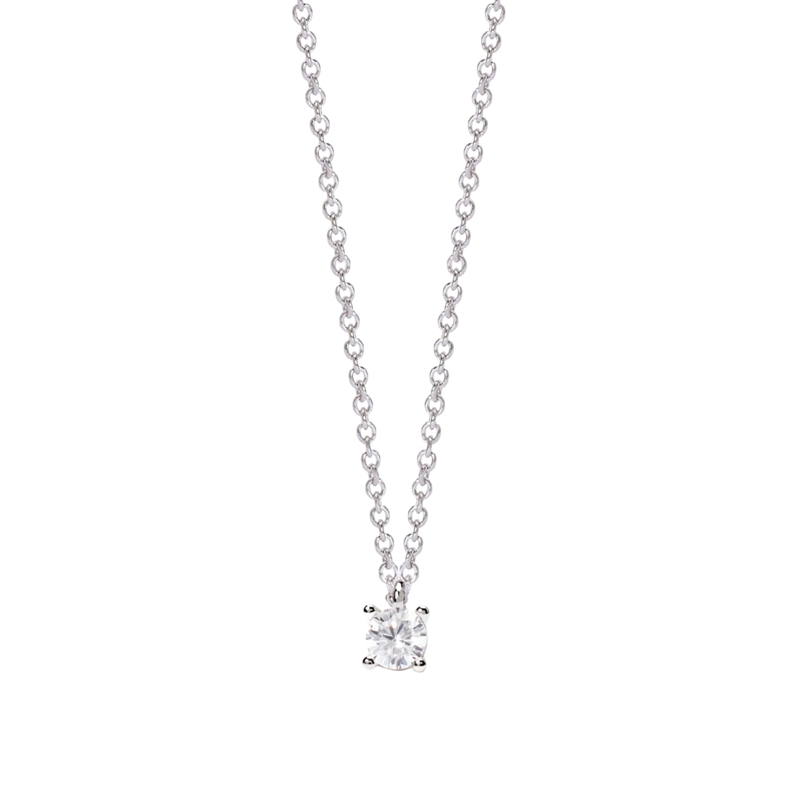 Collana Mabina con diamante Lab Grown