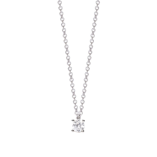 Collana Mabina con diamante Lab Grown