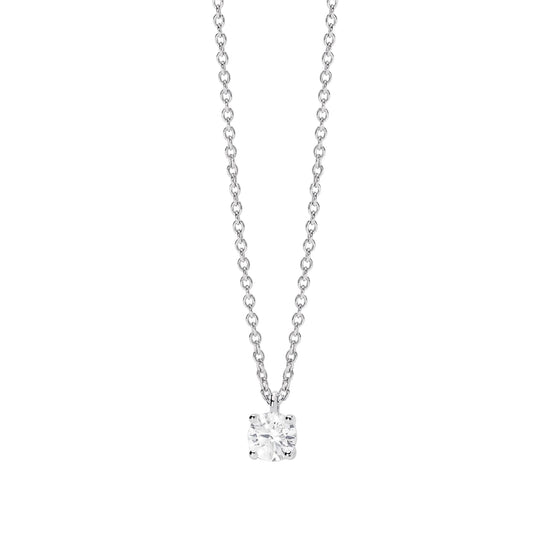 Collana punto luce Mabina My Diamond in argento diamante 0,33ct MISURA UNICA