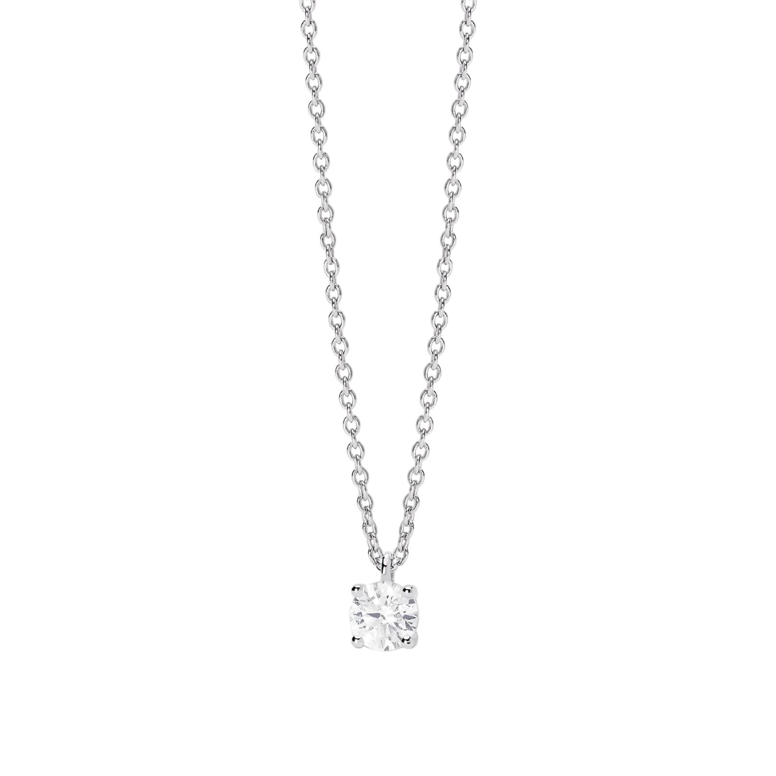 Collana punto luce Mabina My Diamond in argento diamante 0,33ct MISURA UNICA