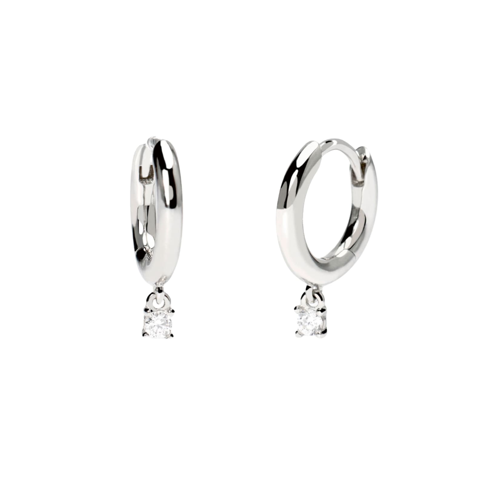 Orecchini a cerchio Mabina con diamanti Lab Grown