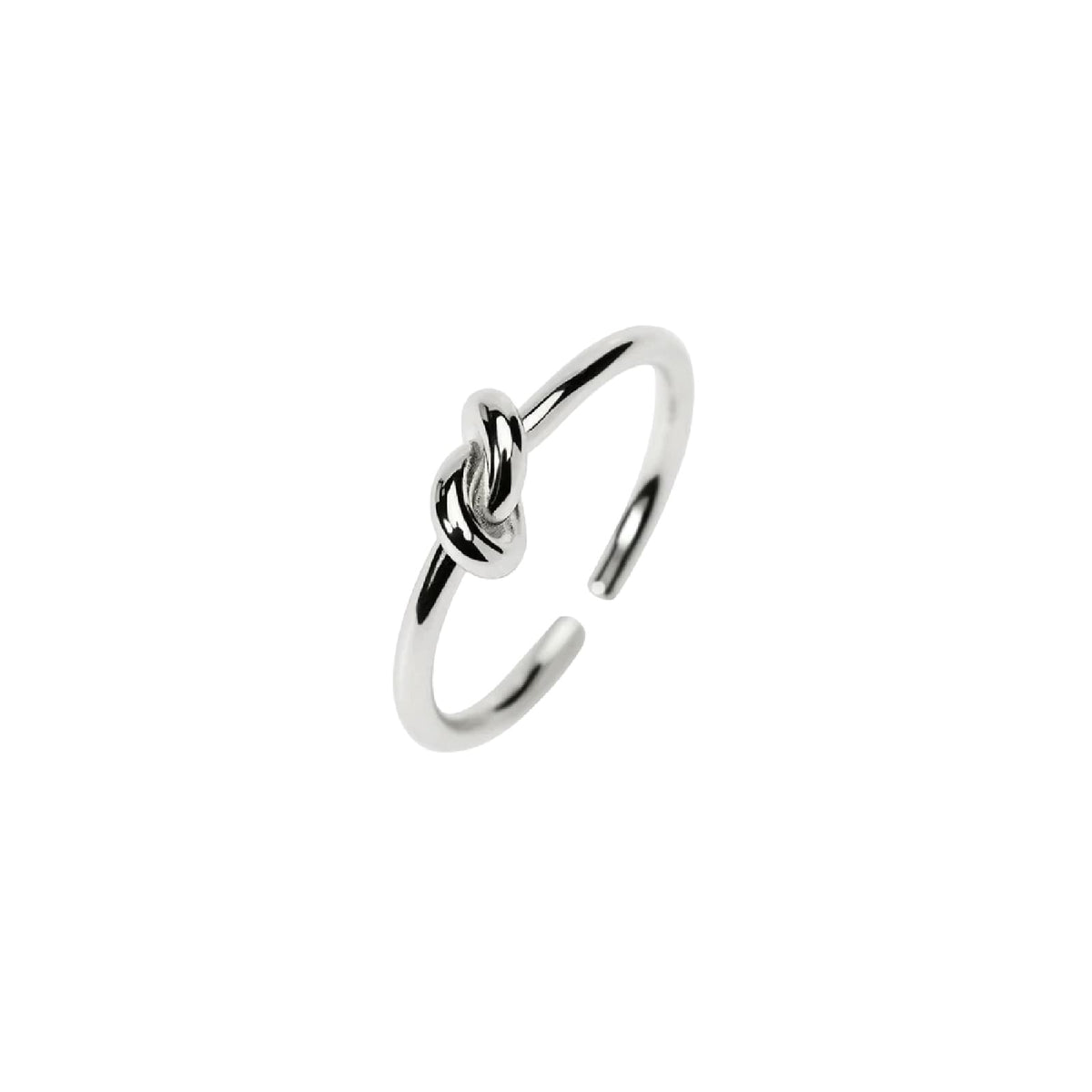 Anello aperto Kidult Style 95 in acciaio con nodo da donna Regolabile dalla 11 alla 19
