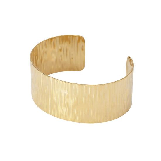 Bracciale rigido Kidult Style da donna in acciaio dorato Rigido